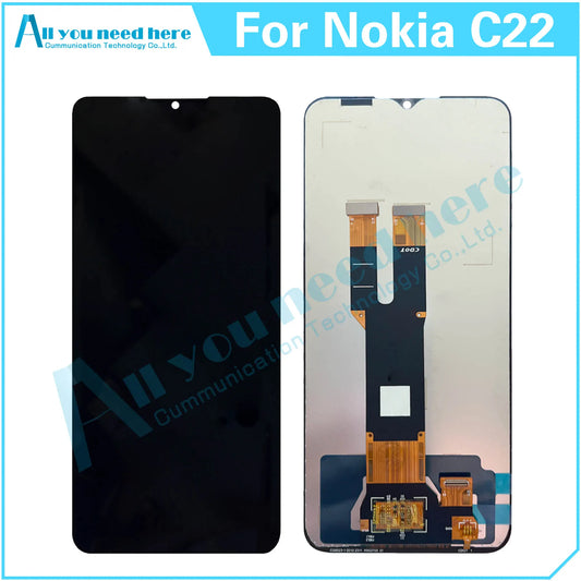 100% Test For Nokia C22 LCD Display Touch Screen Digitizer Assembly