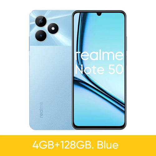 realme Note 50 Mobile Phone 6.74" 90Hz Realistic Screen 13MP AI Camera