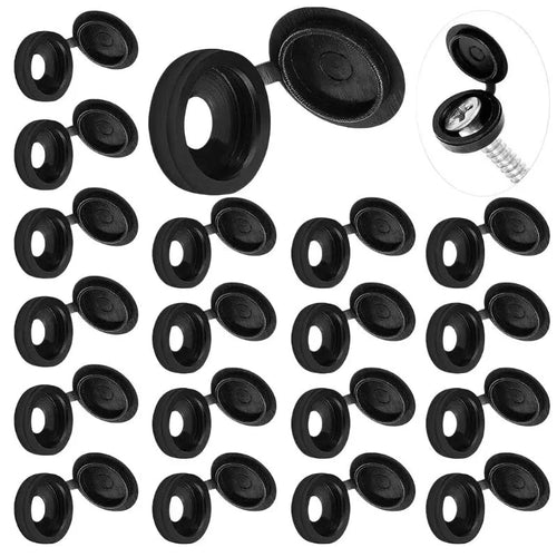10/100pcs Screw Decorative Cover Cross Screw Nail Cap Folding Buckle