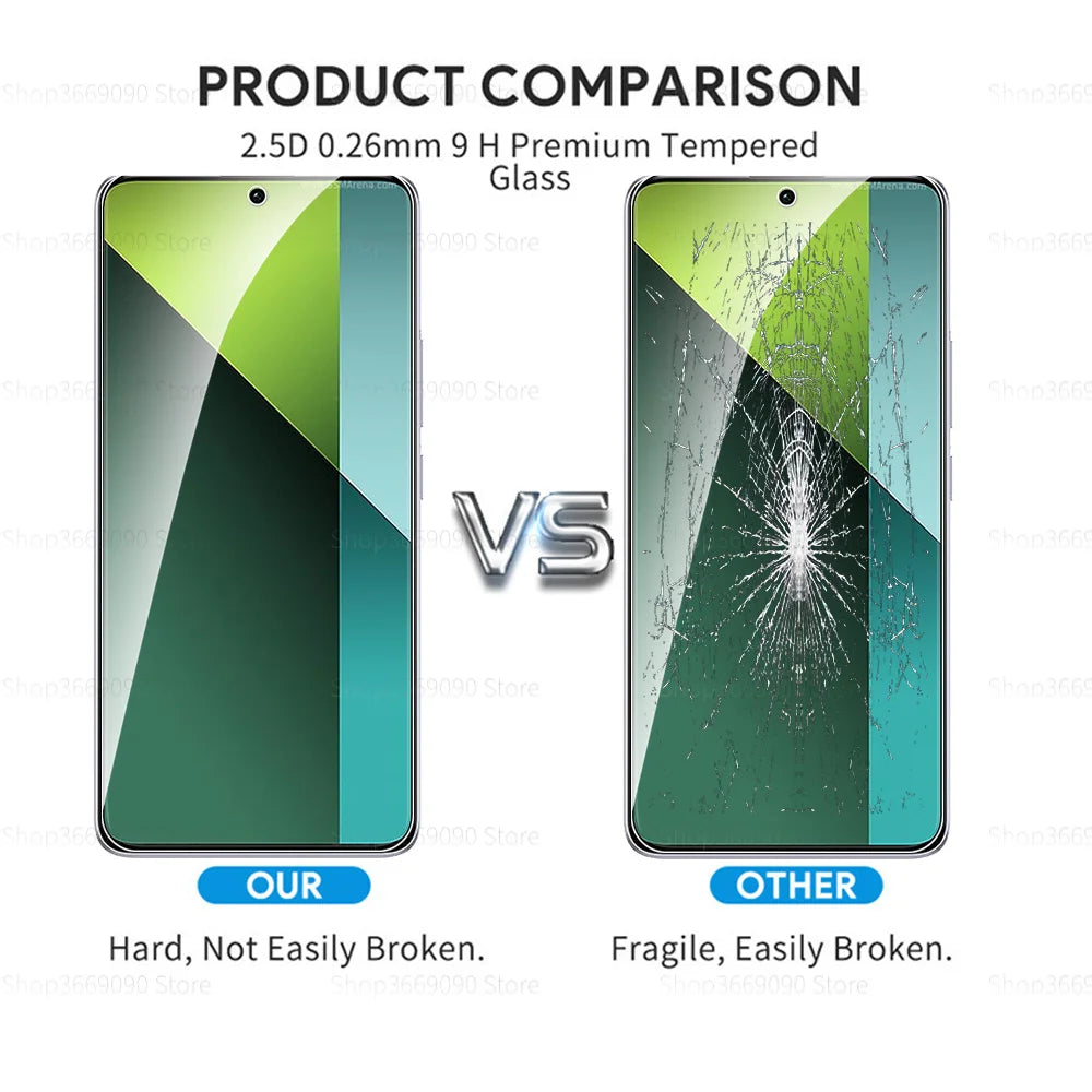1-4Pcs Protective Glass For Xiaomi Redmi Note 13 Pro Screen Protector