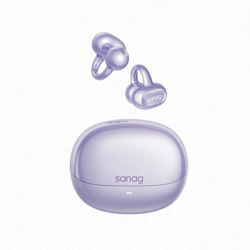 Sanag S8S AI Ear Clip Earphones AI Translation Bluetooth 5.4 Wireless
