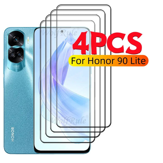 1/2/3/4pcs For Huawei Honor 90 Lite Glass Honor 90 Lite Tempered Glass