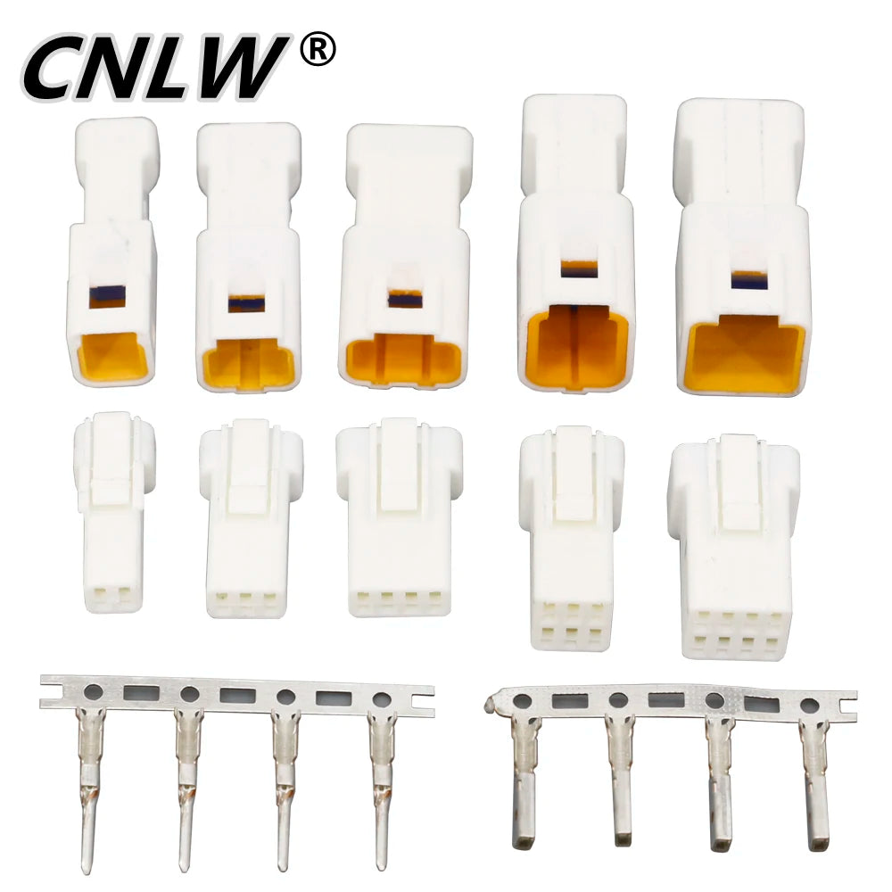 1 Set 2/3/4/6/8P JST Series Male Female Docking Sockets Butt Plugs