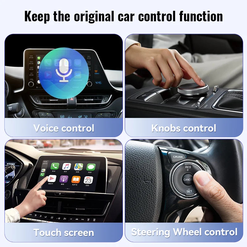 XUDA AI Box Wired to Wireless Carplay and Wireless Android Auto Keep