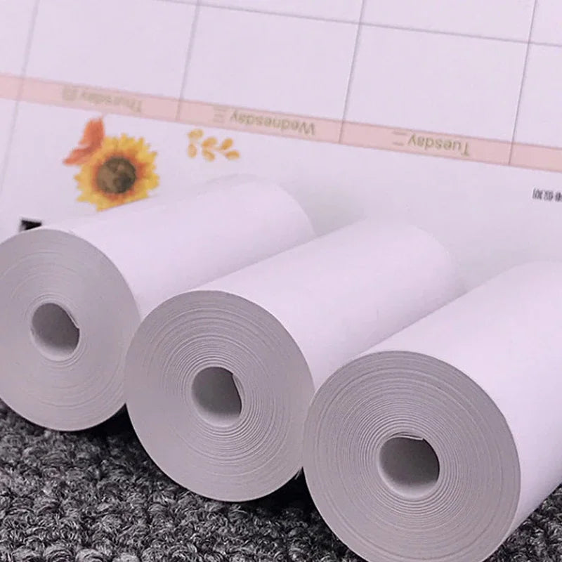 16 Rolls Thermal Paper 57x25 Mm Printing Label Roll for Mobile POS