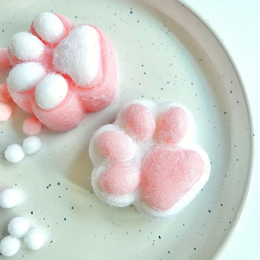 1 Cat Claw Squeezing Toy Creative Plush Cat Claw Squeezing Fun and