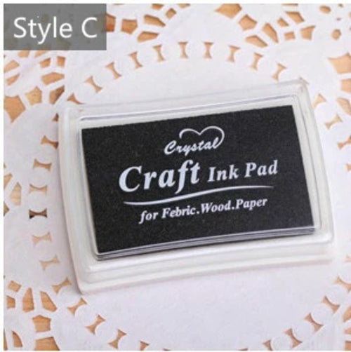Mr Paper 15 Colors Inkpad Handmade DIY Craft Oil Based Ink Pad for