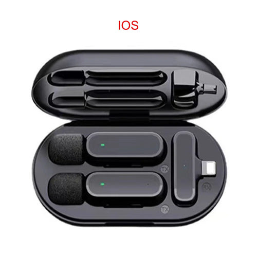 Xiaomi Mijia Wireless Lavalier Microphone with Charging Box Audio