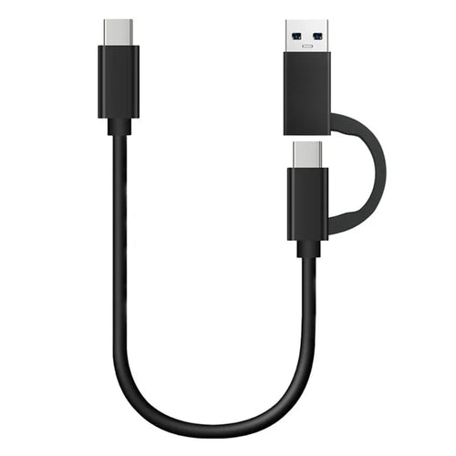 Clearance_2 in 1 USB C Cable Fast Charging 10Gbps Data Sync USB A/C