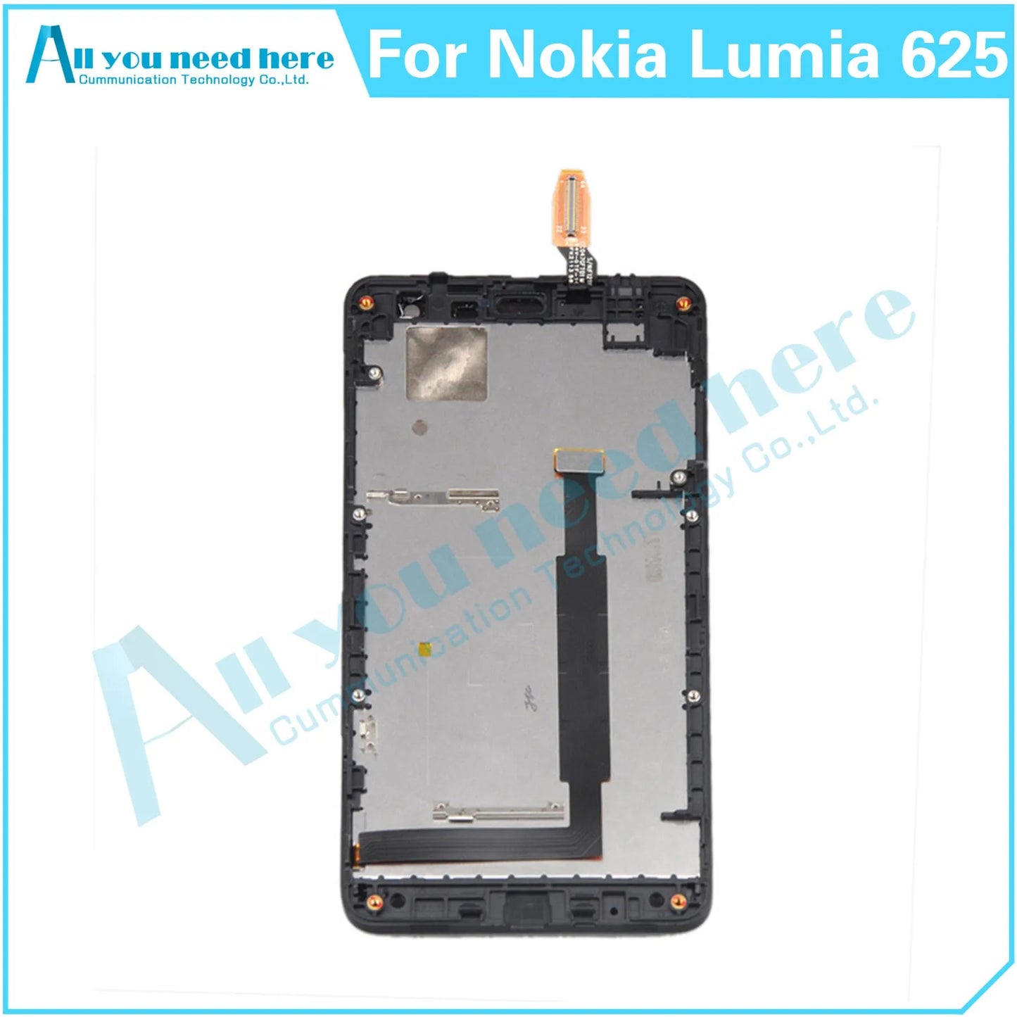 100% Test For Nokia Lumia 625 RM-941 RM-943 LCD Display Touch Screen