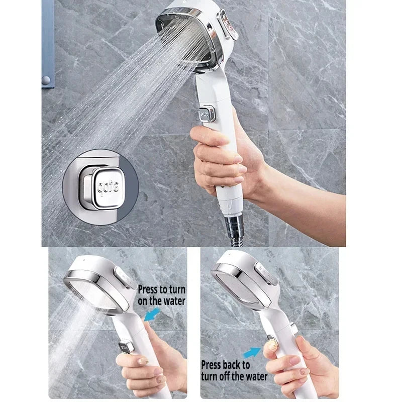 Xiaomi Mijia High Pressure Shower Head Water Saving 3-Modes Shower