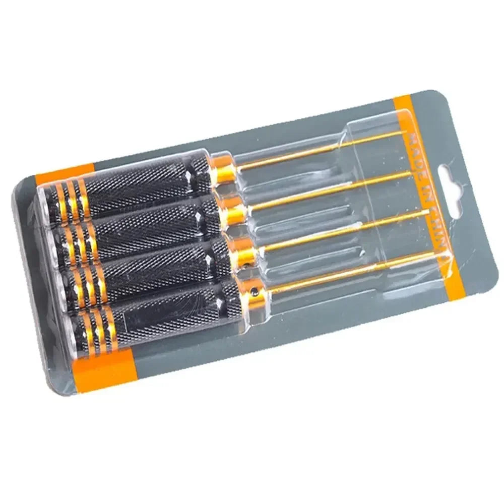 4PCS RC Tools Hex Screw Driver Set Titanium Plating Hardened 1.5 2.0