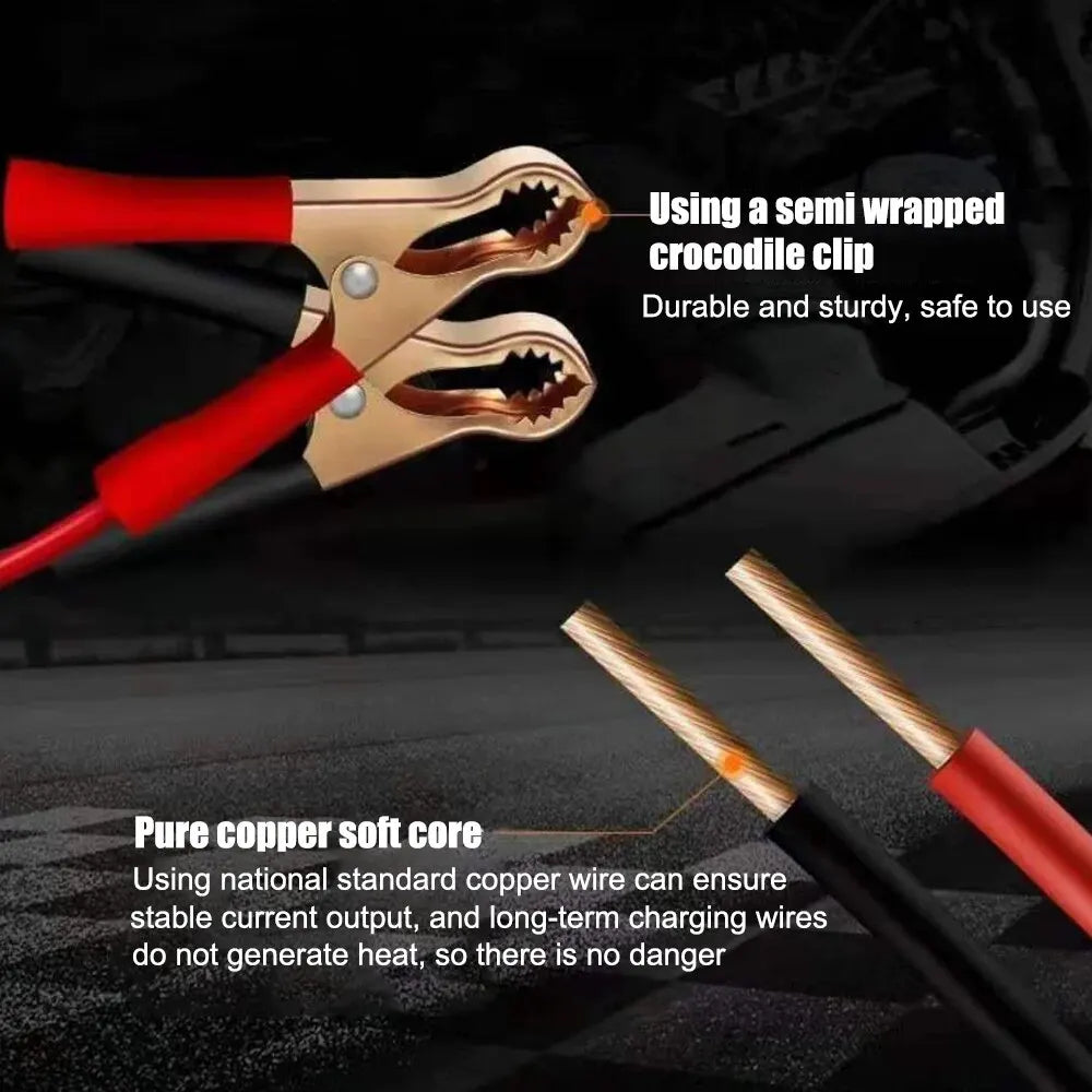 12V 2A Car Battery Charger 220V Power Puls Repair Charger Wet Dry Lead