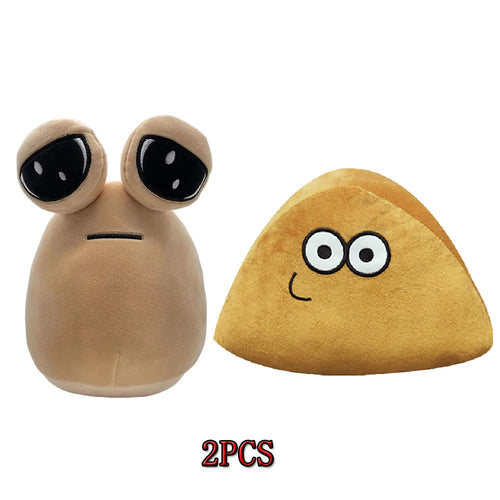 22cm Hot Game My Pet Alien Pou Plush Toy Furdiburb Emotion Alien