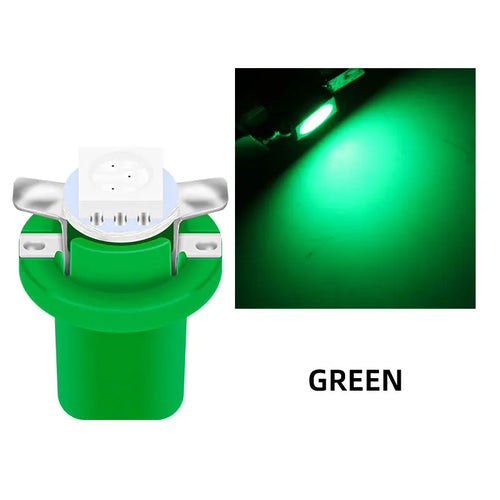 10Pcs T5 B8.5d LED 5050 SMD Led Bulb Car Interior Instrument Light