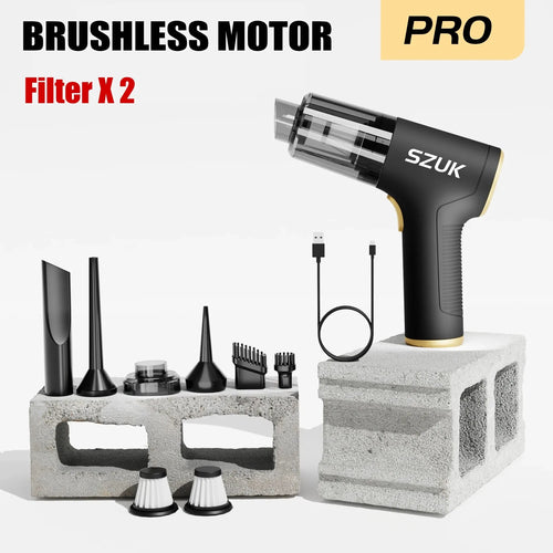 SZUK 18000PA Car Vacuum Cleaner Mini Portable Duster Handheld Cleaning