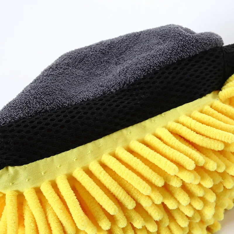 Car Wash Glove Coral Mitt Soft Anti-scratch for Car Wash Multifunction