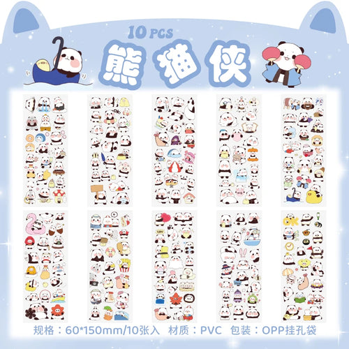 150PCS+ Card Kawaii Scrapbooking Bicycle Decals Gift Frog Students