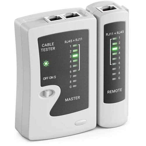 ZoeRax Network Ethernet Cable Tester for LAN RJ45 Cat5 Cat5e Cat6