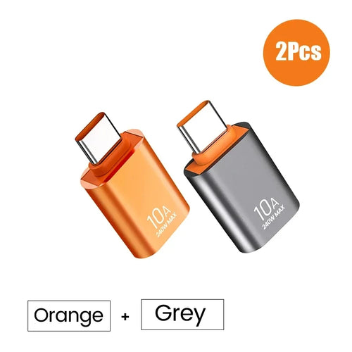 10A USB 3.0 Type C Adapter TypeC Female To USB Male Converter Fast