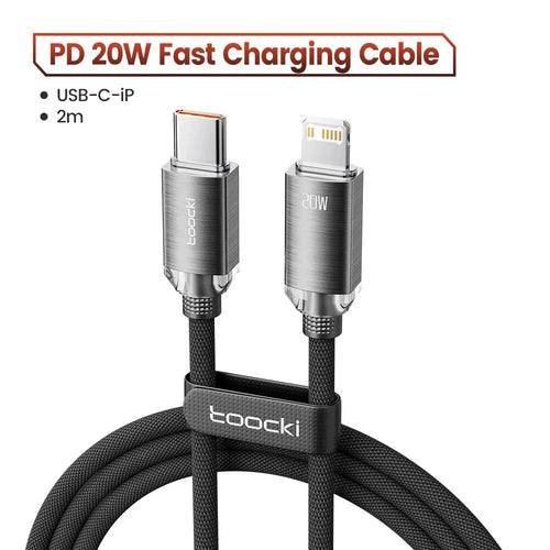 Toocki USB C to Lightning Cable for iPhone 14 13 12 11 Pro Max Mini 8