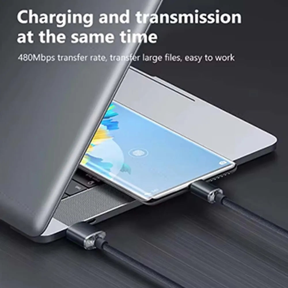 120W Fast Charge USB Type C Quick Charge Cable For Xiaomi Redmi Note