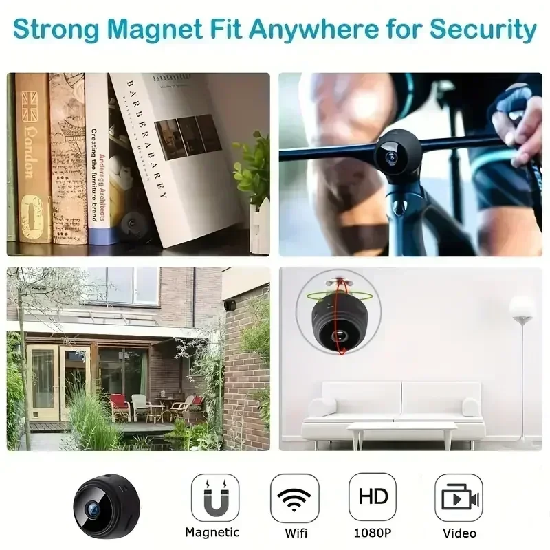 Xiaomi A9 Mini 1080p HD WiFi Camera Wireless Safety Micro Monitor