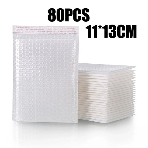 10-100PCS Bubble Mailers Wholesale White Padded Envelope for Packaging