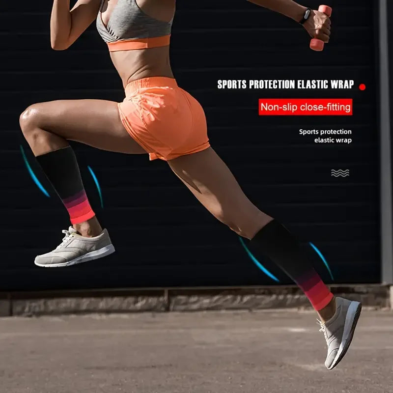 1Pair Calf Compression Sleeves Running Leg Sleeve 20-30Mmhg Socks For