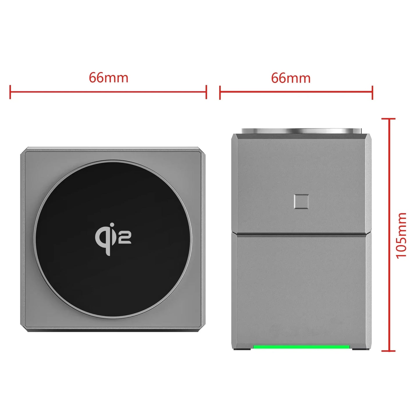 15W Qi2 3 In 1 Magsafe Magnetic Autorotation Quick Wireless Charger