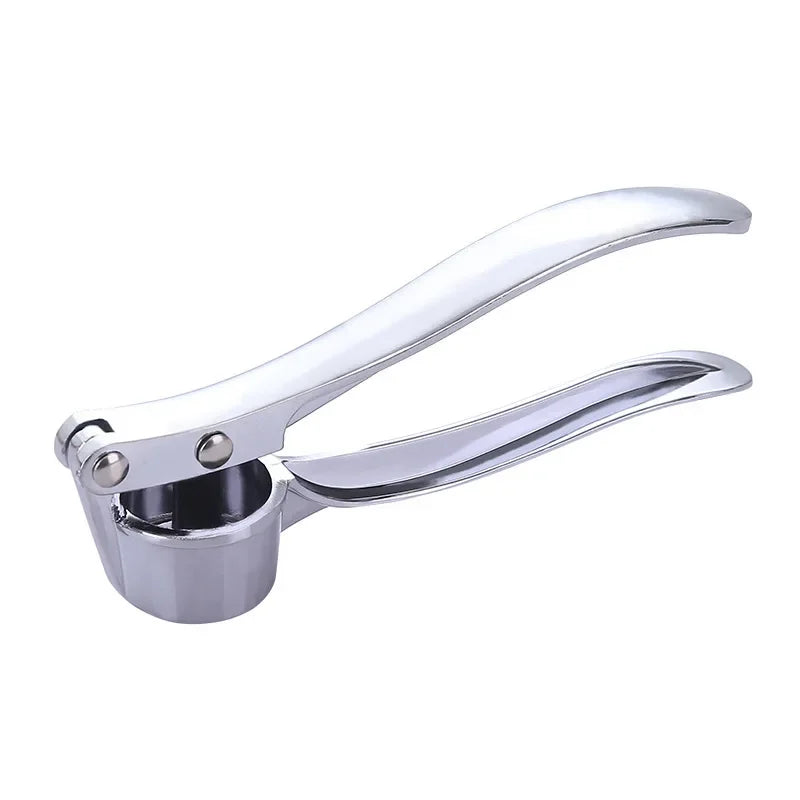 Kitchen Stainless Steel Garlic Smasher Squeezer Manual Press Grinding