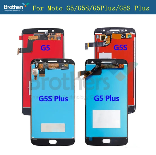 100% Tested For Motorola Moto G5S Plus G5 Plus LCD Display Touch
