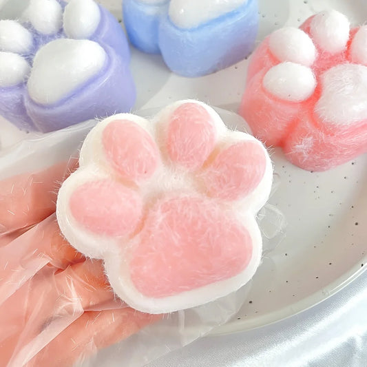 1 Cat Claw Squeezing Toy Creative Plush Cat Claw Squeezing Fun and