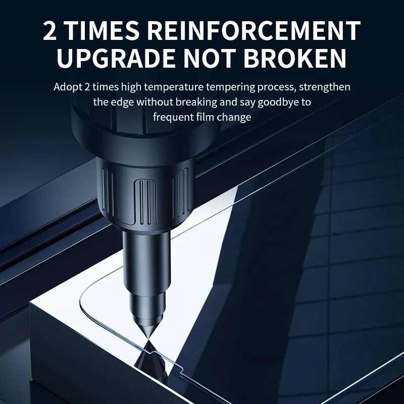 3Pcs Tempered Glass for iPhone 14 13 12 11 15 Pro Max Mini Screen