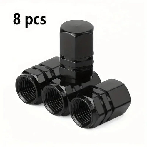 8pcs Tire Air Nozzle Cap Aluminum Alloy Car Modified Valve Airtight