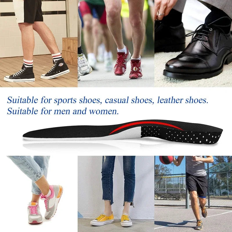 Orthopedic Insoles for Man Women Memory Foam Cushion Gel Insole