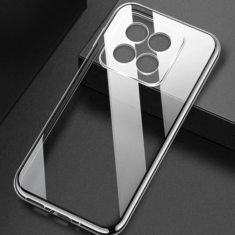 Ultra Thin Clear Silicone Soft Case Cover For Xiaomi Redmi Note 13 13R
