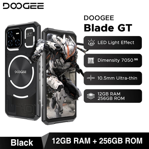 World Premiere DOOGEE Blade GT Rugged Phone 6.72'' FHD+ 120Hz LED