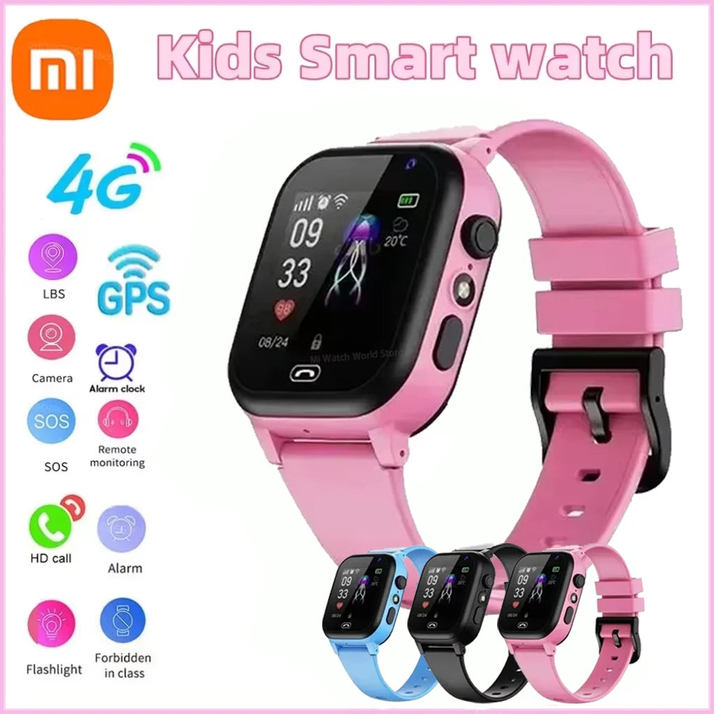 Xiaomi Kids 4G Smart Watch SOS GPS Location Video Call Sim Card Child
