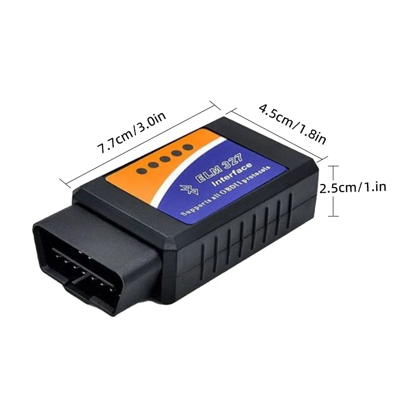 ELM327 V2.1 OBD2 Scanner Bluetooth Car Diagnostic Tool For Android