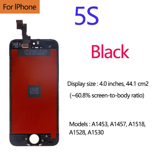 AAA+++ Quality For iPhone 5 5s 5c 6 7 LCD Display Touch Screen For 6s