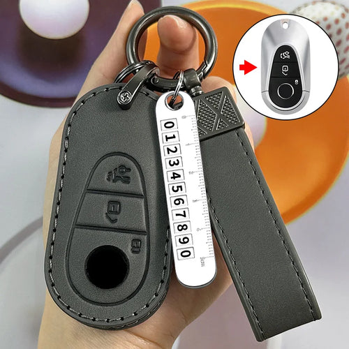 Car Remote Key Case Cover Shell Fob For Mercedes Benz C S Class W206