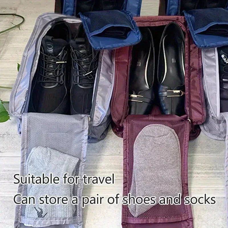 1/2/3Pcs Portable Shoe Bags Travel Holds Multifunction Waterproof