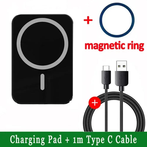 Magnetic Car Wireless Charger For Macsafe for iPhone 12 13 14 15 Pro