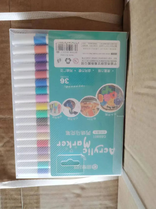 12/24/48/48pcs/set Colorful Highlighter Pastel Pen Art Marker Painting