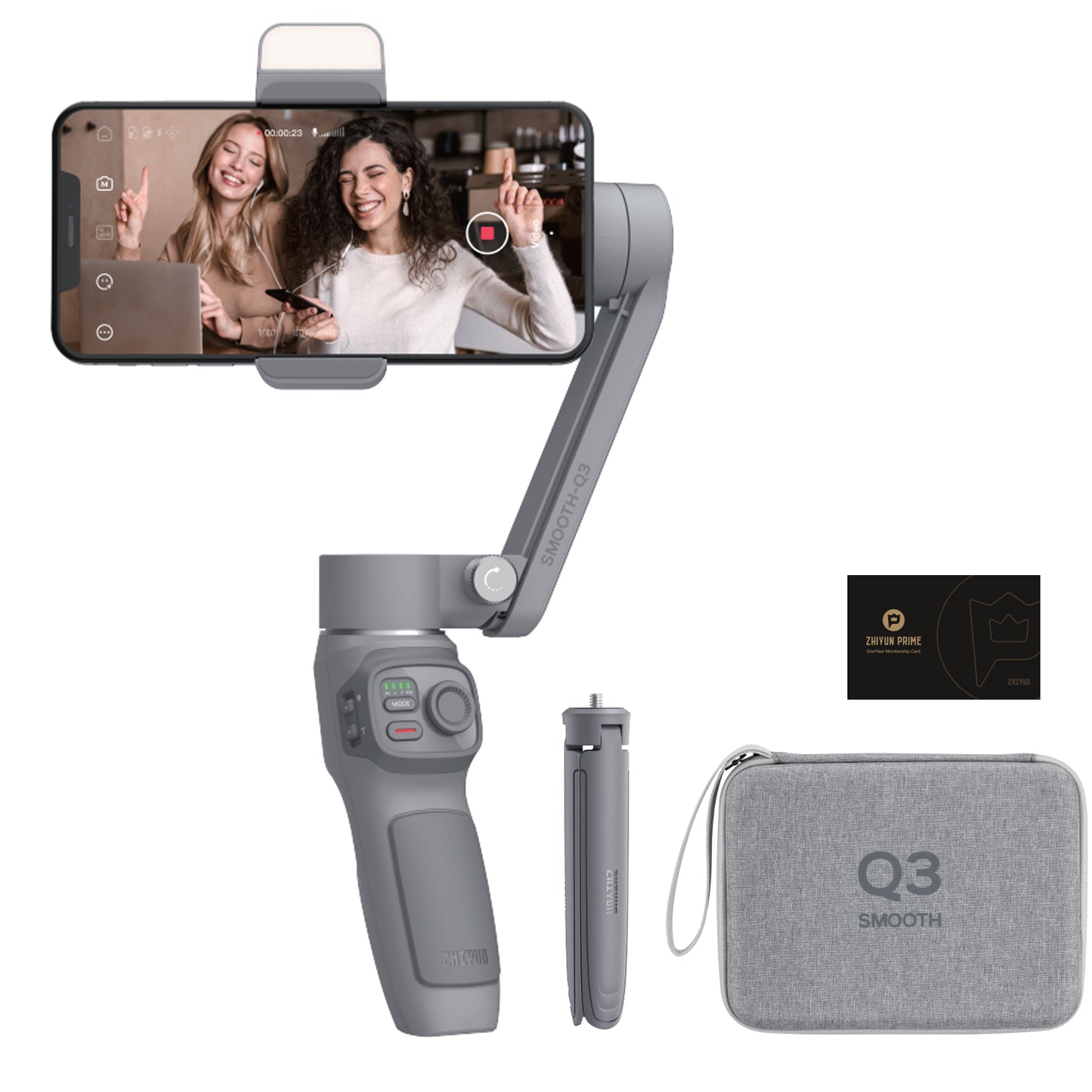 Zhiyun Official Smooth Q3 Phone Gimbal 3-axis Smartphones Handheld