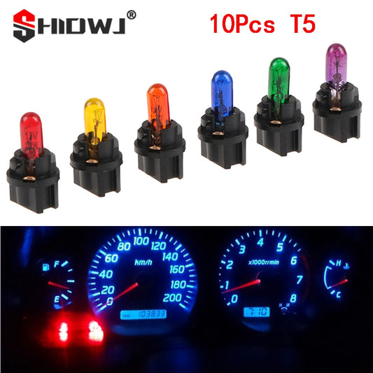 10Pcs T5 SMD LED Car Light Automobiles Light emitting Diode Instrument