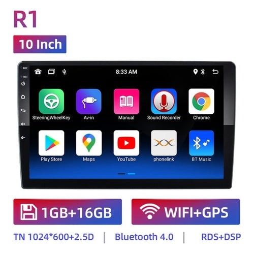 2 Din Android 11 Car Radio Autoradio 7 9 10 Inch Universal Wifi Gps