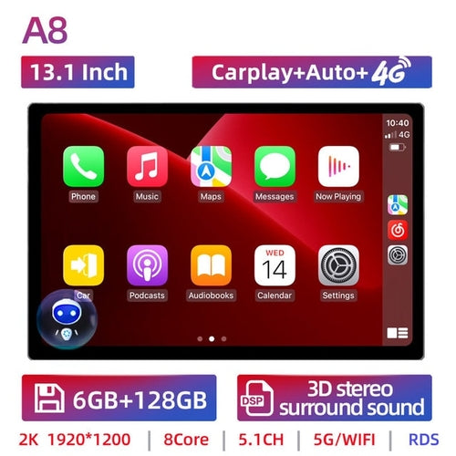 2 Din Android 11 Car Radio Autoradio 7 9 10 Inch Universal Wifi Gps