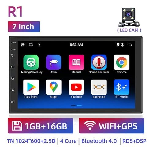 2 Din Android 11 Car Radio Autoradio 7 9 10 Inch Universal Wifi Gps